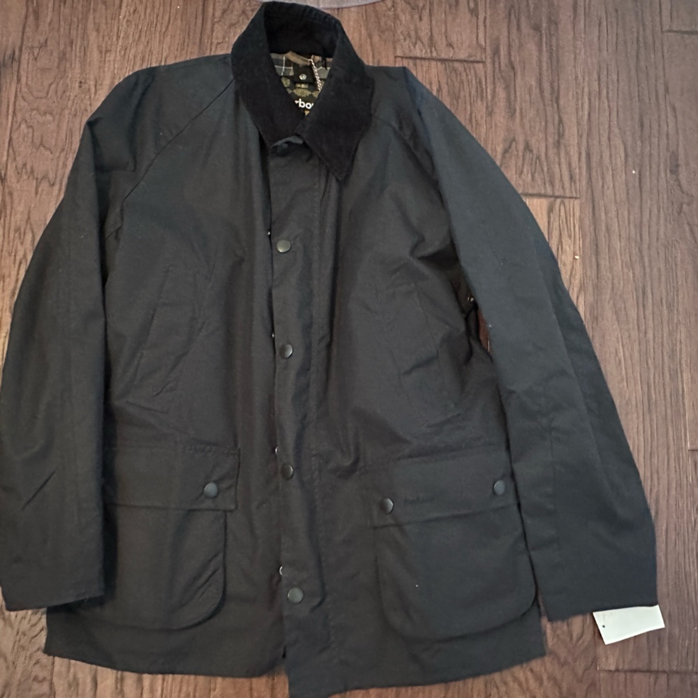 Barbour Ashby Jacket Large Navy